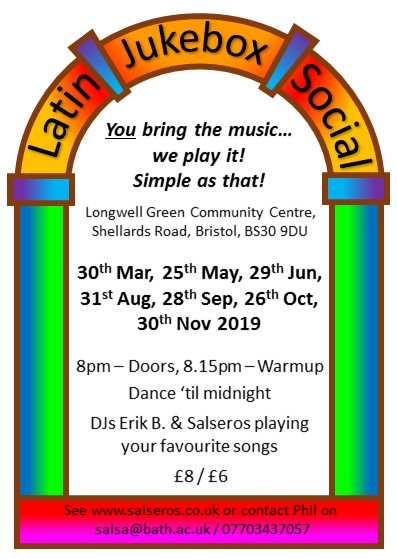 Latin Jukebox flyer 2019 events_front
